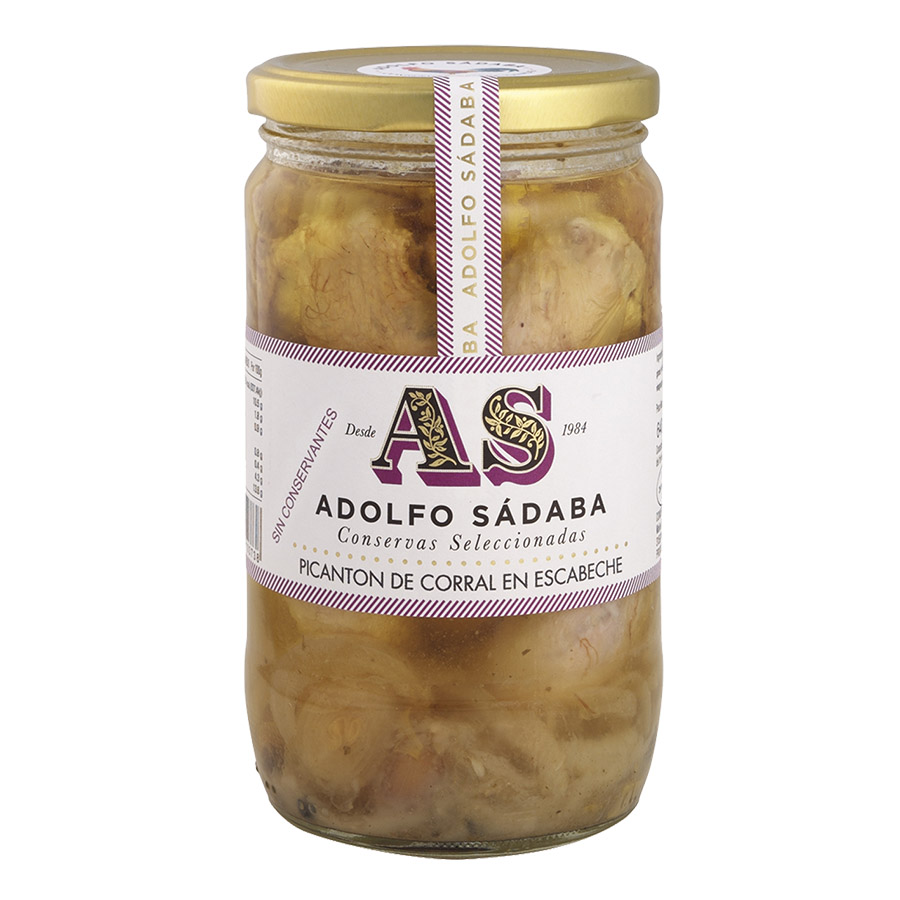 Picantón en escabeche Adolfo Sádaba 650g
