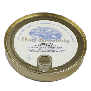 Sardina en aceite de oliva gran reserva