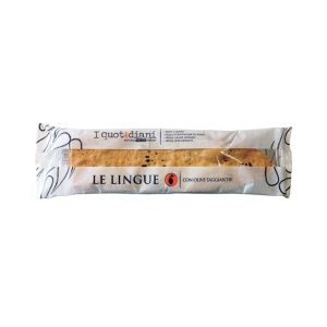 Lenguas de pan con aceitunas Quotidiani