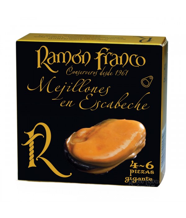Mejillón escabeche Ramón Franco 8/12