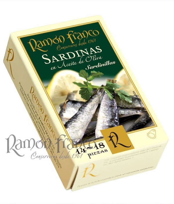 Sardinillas en aceite Ramón Franco 14/18