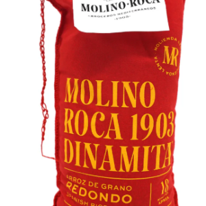 Arroz Dinamita molino de roca