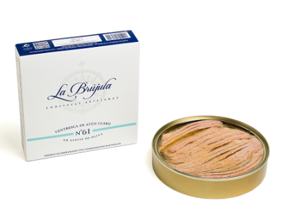 La Brújula | Ventresca de Atún Claro en Aceite de Oliva 266 gr